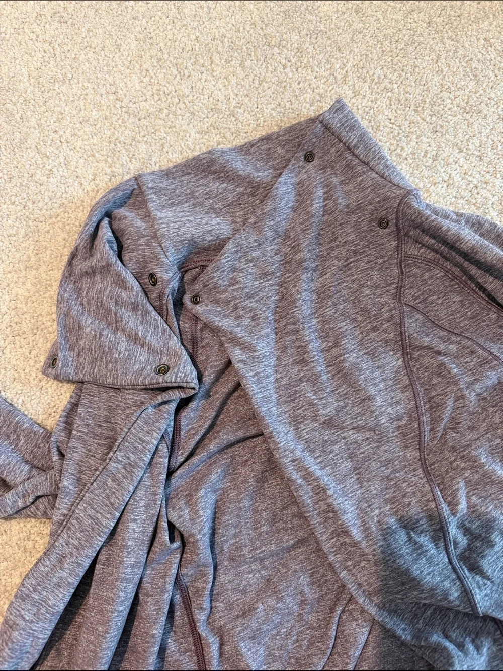 lululemon athletica wrap-front sweater